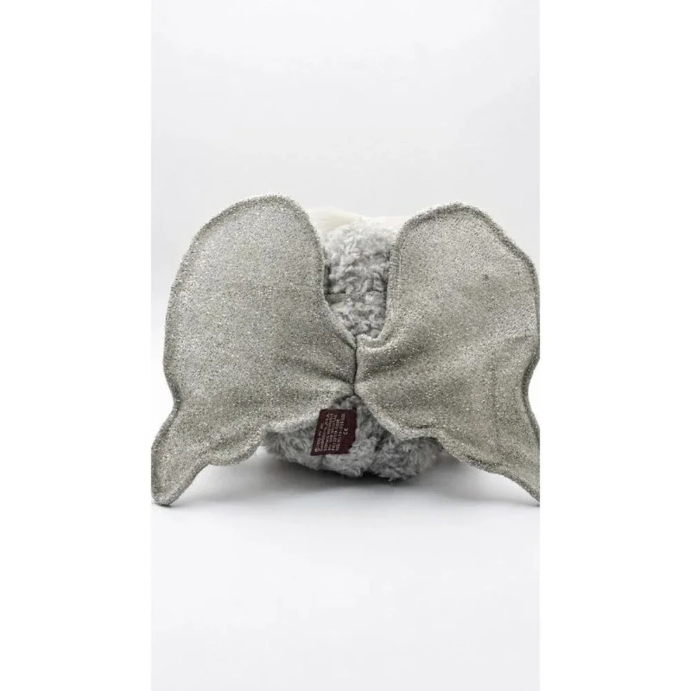 Vintage 1993 Ty Attic Treasures Sterling Angel Bear Silver Wings Plush w/ Tags